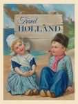 Holland Travel Poster Vintage