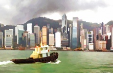 Hong Kong Tugboat Port