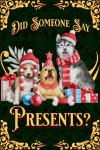 Christmas Presents Dog Poster