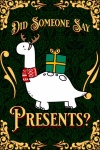 Christmas Presents Dino Poster