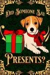 Christmas Presents Dog Poster