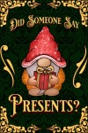 Christmas Presents Gnome Poster