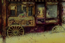Ghost Town Popcorn Wagon