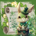 St. Patrick&039;s Day Rabbit