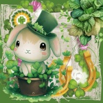 St. Patrick&039;s Day Rabbit