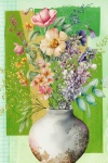 Spring Flowers In A Vase