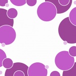 Circles Dots Frame Background