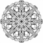 Mandala, Background, Pattern, Art