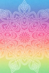 Mandala Pattern Vintage Background