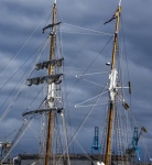Old Sailing Vessel Masts