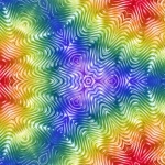 Psychedelic Abstract Background