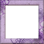 Frame Purple Mandala Texture