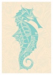 Seahorse Marine Poster