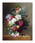 Still Life Vase With Flowers