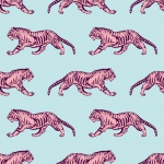 Tiger Pattern Background