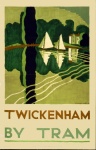 Twickenham England Travel Poster