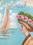 Vintage Beach Travel Poster