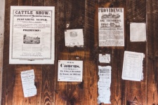 Vintage Bulletin Board