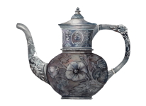 Vintage Clipart Tea Pot