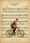 Vintage Cyclist Music Score