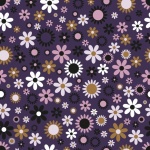 Vintage Floral Pattern Background