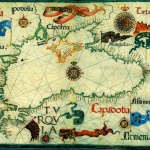 Vintage Map Of The BLACK SEA