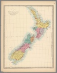 Vintage New Zealand Map