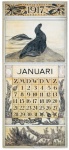 Vintage Sea Lion Calendar 1917