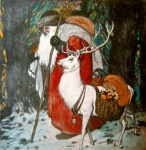 Christmas Santa Claus Deer