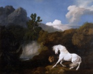 White Horse Vintage Art