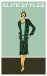 Woman Vintage Fashion Poster
