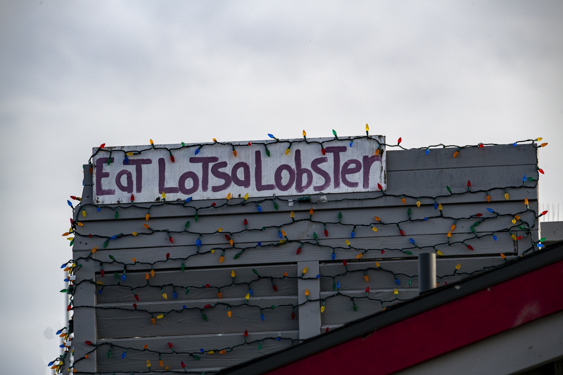Restaurant Lobster Sign