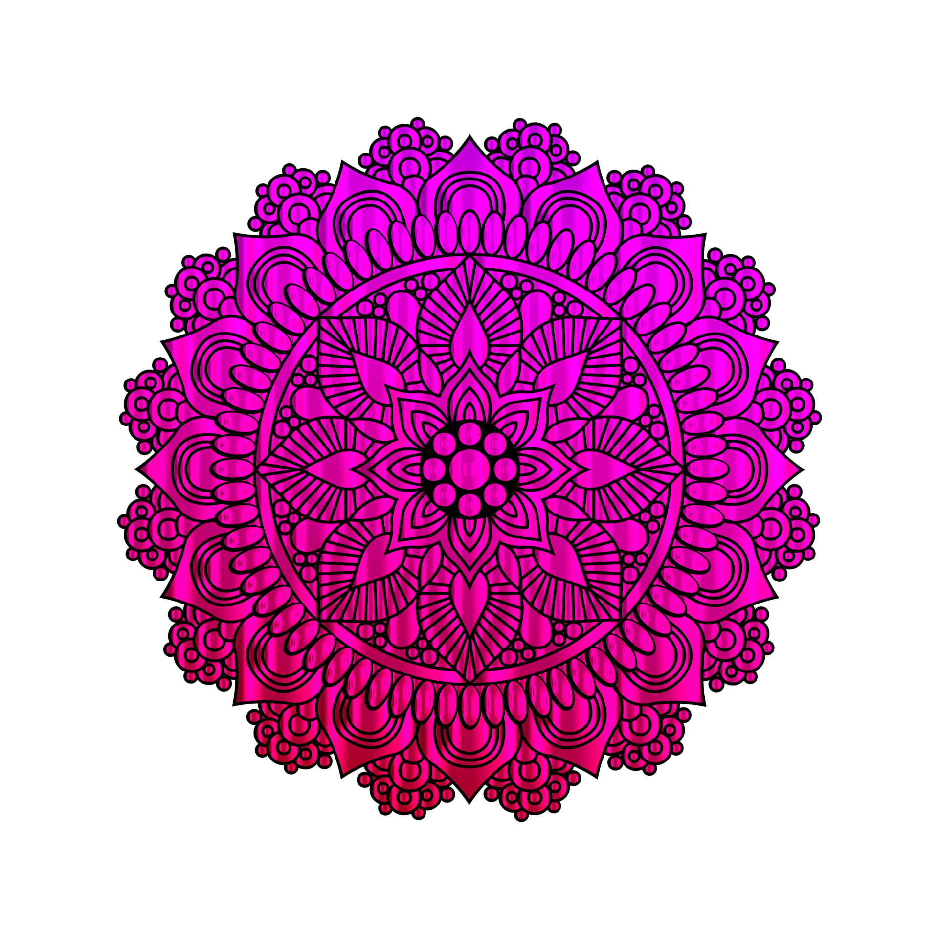 Metallic Mandala Clipart Free Stock Photo - Public Domain Pictures