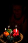 Birthday Cupcakes And Candles