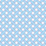 Blue Weave Wicker Pattern