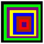 Centered Colored Squares
