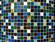 Colorful Mosaic Wall Big Picture
