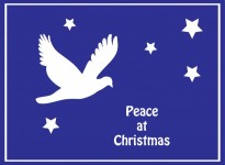 Dove Peace Christmas Card