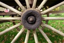 Hand Made Wooden Wheel