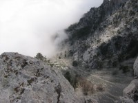 Mountain And Fog