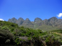 Mountains Along Cape Coast