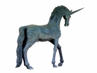 Painting Of Unicorn Statue