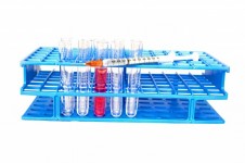 Plastic Syringe And Test Tubes