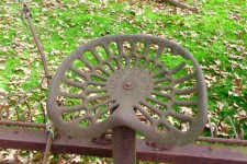 Rusted Metal Seat