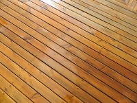 Stained Decking