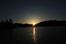 Sunset Over Lake Placid