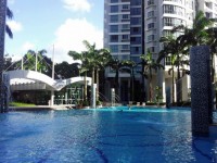 Swimming Pool Beside The Building