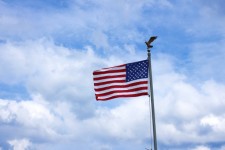 US Flag And Eagle