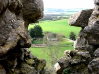View Through Stone Wall 1