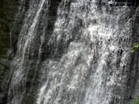 Waterfall Over Black Stone